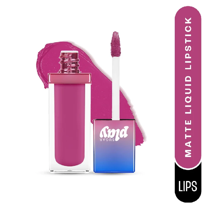 Sugar Play Vibe Check Liquid Lipstick - 03 Snacc, 4.5 ml-2.webp